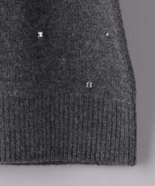UNITED ARROWS(ユナイテッドアローズ)の「ビジュー ショート ニット(ニット/セーター)」 - WEAR