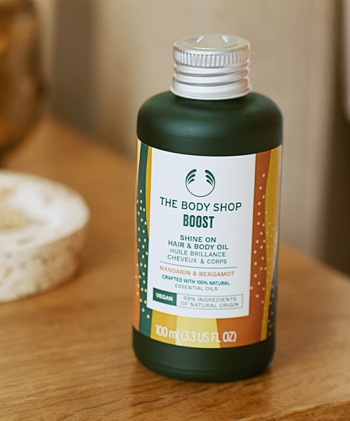 THE BODY SHOP(ザ・ボディショップ)の「ウェルネス ヘア& ボディオイル MA&BE 100mL(香り:マンダリン& ベルガモット)(ボディケア/ボディクリーム・レディース・その他・FREE)」の2枚目の写真