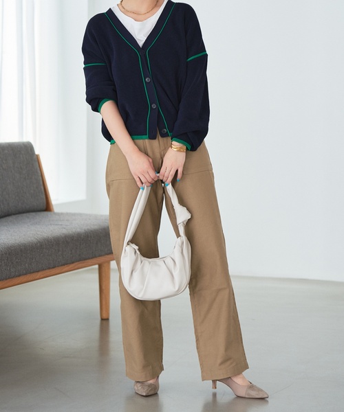 LE TALON（ルタロン）の「LE TALON 2wayギャザーミニショルダー（ショルダーバッグ・レディース・ブラック/カーキ/アイボリー・FREE）」の11枚目の写真