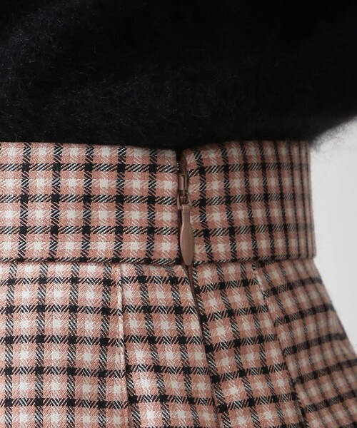 DEICY（デイシー）の「タックプリーツミニスカート（スカート・レディース・オフホワイト/ブラック/ピンク・1/0）」の19枚目の写真