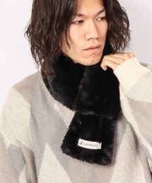 KANGOL ボア フェイクファーリバーシブルマフラー