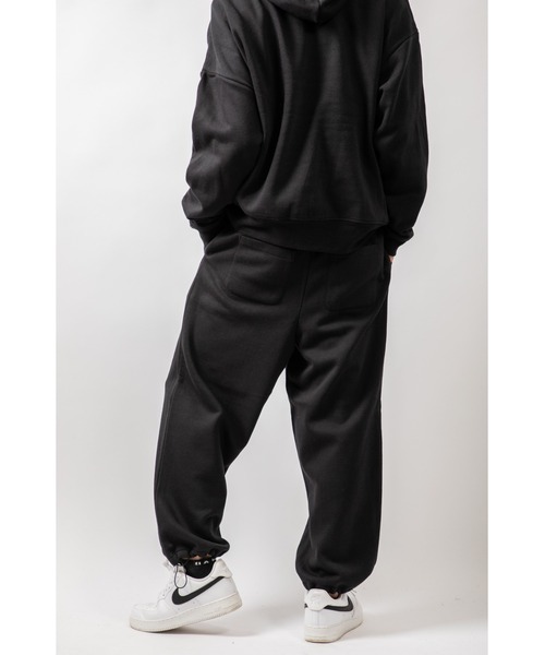 Beno(ビーノ)の「TCソフト裏起毛 ワイドスウェットパンツ(スウェットパンツ・メンズ・マスタード/グリーン/ネイビー/ホワイト/ロイヤルブルー/グレイッシュベージュ/グレー/ブラック・M/L/XL)」の19枚目の写真