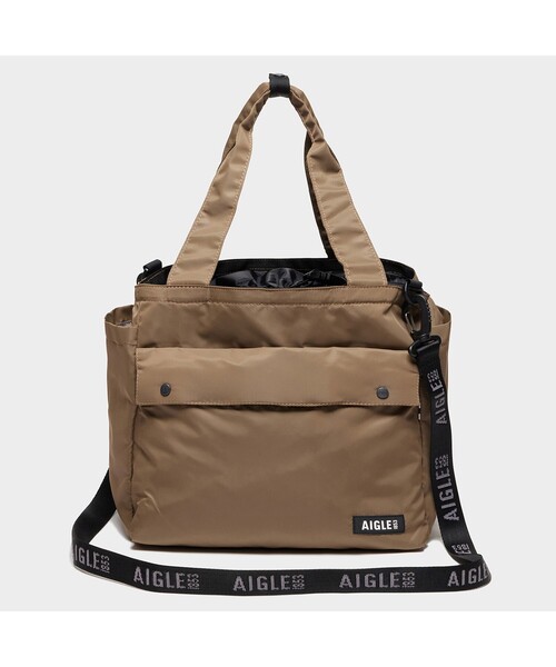 AIGLE（エーグル）の「ネイバーフッド2wayトート（トートバッグ・レディース・ブラウン/ネイビー・FREE）」の16枚目の写真