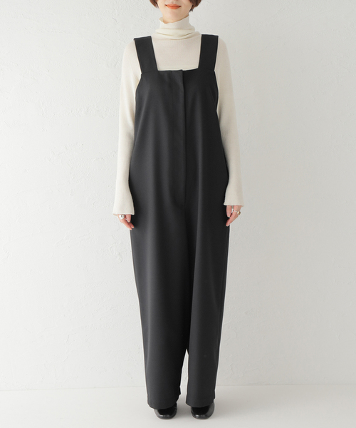 FRAMeWORK(フレームワーク)の「ビンテージウールサロペットパンツ(サロペット/オーバーオール・レディース・ブラック・FREE)」の19枚目の写真