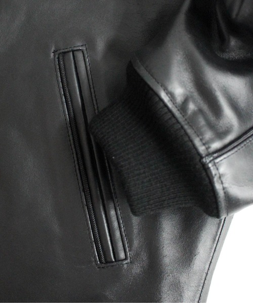 AVIREX（アヴィレックス）の「AVIREX　RECOGNIZE / GOALERS JACKET / ゴーラーズ ジャケット / アヴィレックス / レコグナイズ（スタジャン・メンズ・ブラック・L/XL/M）」の16枚目の写真