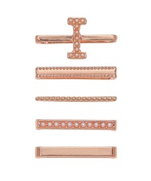Apple Watch Accessory / アップルウォッチ アクセサリー イニシャルパールチャーム / Urban Coral