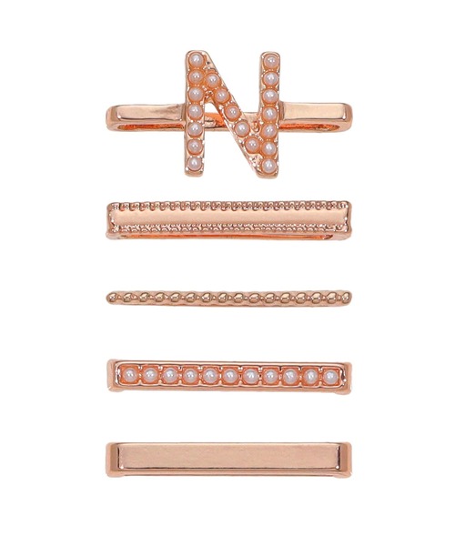Urban Coral(アーバンコーラル)の「Apple Watch Accessory / アップルウォッチ アクセサリー イニシャルパールチャーム / Urban Coral(デジタル腕時計・レディース・K/M/N/I/R/Y/A/H/J/E/S/T・FREE)」の9枚目の写真