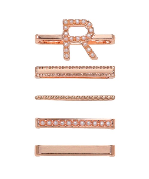 Urban Coral(アーバンコーラル)の「Apple Watch Accessory / アップルウォッチ アクセサリー イニシャルパールチャーム / Urban Coral(デジタル腕時計・レディース・K/M/N/I/R/Y/A/H/J/E/S/T・FREE)」の1枚目の写真