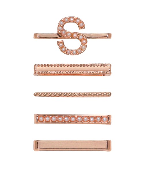 Urban Coral(アーバンコーラル)の「Apple Watch Accessory / アップルウォッチ アクセサリー イニシャルパールチャーム / Urban Coral(デジタル腕時計・レディース・K/M/N/I/R/Y/A/H/J/E/S/T・FREE)」の10枚目の写真