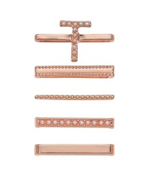 Apple Watch Accessory / アップルウォッチ アクセサリー イニシャルパールチャーム / Urban Coral