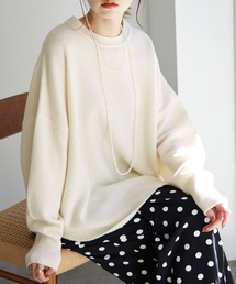 SLOBE IENA | ファインニット プルオーバー(ニット/セーター)