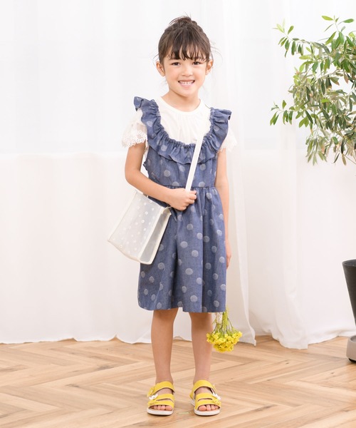 KP DECO（ケーピーデコ）の「お花プリントのショルダーバッグ（ショルダーバッグ・キッズ・オフホワイト/ピンク/イエロー・FREE）」の6枚目の写真