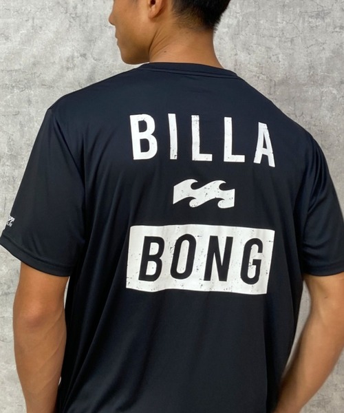 BILLABONG(ビラボン)の「BILLABONG/ビラボン 水陸両用/ユーティリティ 速乾 UVケア 半袖ラッシュガード/半袖Tシャツ BD011-863(ラッシュガード・メンズ・ホワイト×ブラック/ブラック×ブラック/グリーン系その他・M/L/XL)」の3枚目の写真