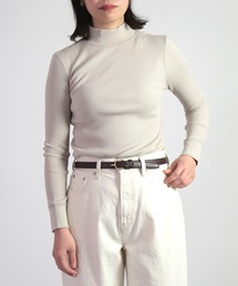 OWLEYE by domingo | [ OWLEYE by domingo / アウルアイ ] オリジナルコットンリブハイネックロングスリーブカットソー(Tシャツ/カットソー)