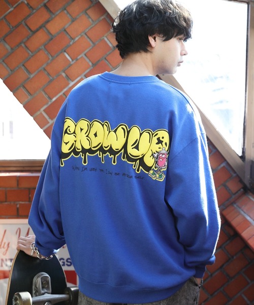 8(eight)(エイト)の「タギングロゴトレーナー(スウェット・メンズ・ブラック/パープル/ホワイト/ブルー・MEDIUM/LARGE)」の3枚目の写真