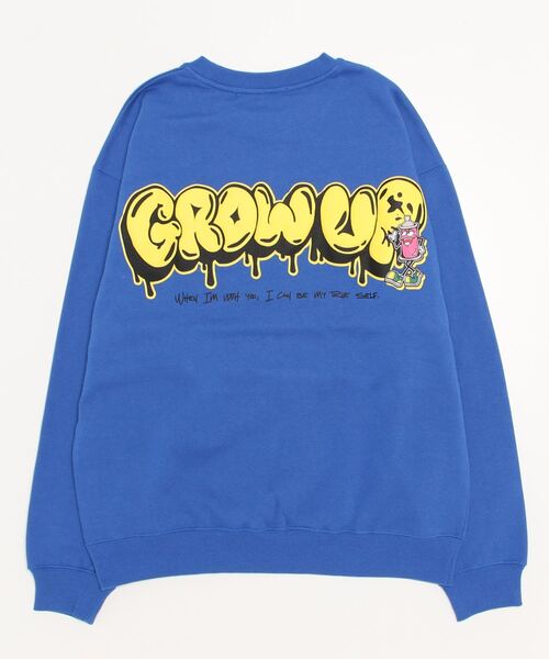 8(eight)(エイト)の「タギングロゴトレーナー(スウェット・メンズ・ブラック/パープル/ホワイト/ブルー・MEDIUM/LARGE)」の8枚目の写真