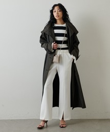 シャンブレートレンチコート