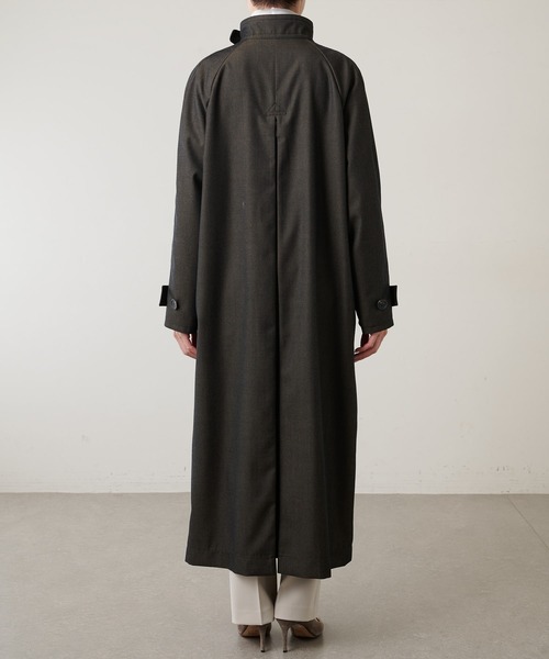 Whim Gazette（ウィムガゼット）の「シャンブレートレンチコート（トレンチコート・レディース・ブラック/ベージュ・FREE）」の15枚目の写真