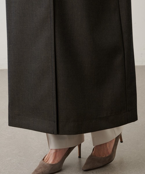 Whim Gazette（ウィムガゼット）の「シャンブレートレンチコート（トレンチコート・レディース・ブラック/ベージュ・FREE）」の19枚目の写真