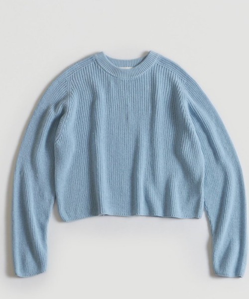 THE SHINZONE LINEN SHAKER SWEATER 23SMSNI01（ニット/セーター