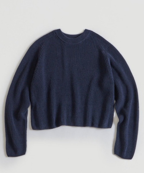 THE SHINZONE  ニット THE SHINZONE LINEN SHAKER SWEATER 23SMSNI01（ニット/セーター