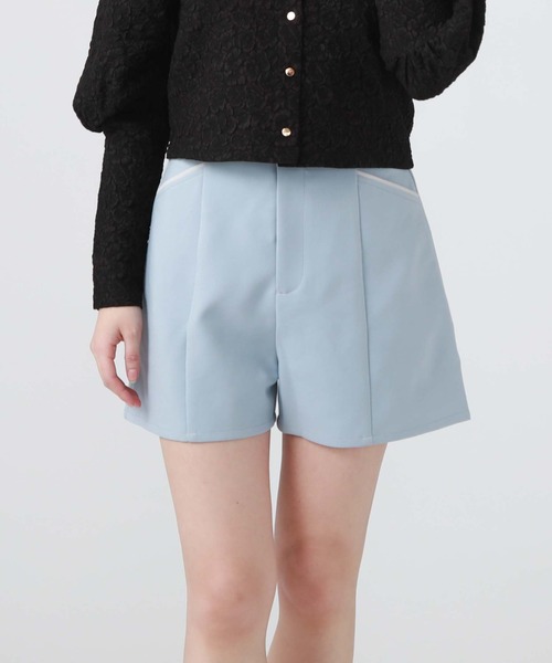 archives(アルシーヴ)の「ハイウエストショートパンツ(その他パンツ・レディース・ベージュ/ブラック/ブルー・MEDIUM)」の15枚目の写真