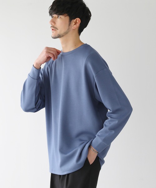 yori◆長袖Tシャツ/--/ポリエステル/BRW/YR1817-076SM ハイポンチ長袖カットソー（Tシャツ/カットソー）｜LIL VENDARS