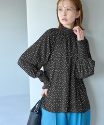 ROPE' PICNIC | シャーリングフリルブラウス(シャツ/ブラウス)