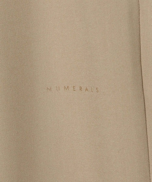 NUMERALS（ヌメラルズ）の「[NUMERALS/Urbanfit]TRスリムパンツ（スラックス・メンズ・ベージュ/ブラック・LARGE/MEDIUM）」の8枚目の写真
