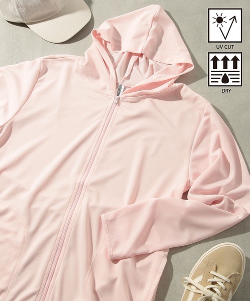 Printstar(プリントスター)の「ZOZO機能性パーカー売上1位! 【Printstar】mesh dry zip hoodie / メッシュドライジップパーカー 紫外線対策 UVカット(パーカー・レディース・ロイヤルブルー/ライトイエロー/ブラック/ミント/ホワイト/ネイビー/ダークグレー/レッド/ライトブルー/ライトピンク/オレンジ/フューシャピンク/ライトグリーン/ターコイズブルー・M/LL/L/3L/S)」の11枚目の写真