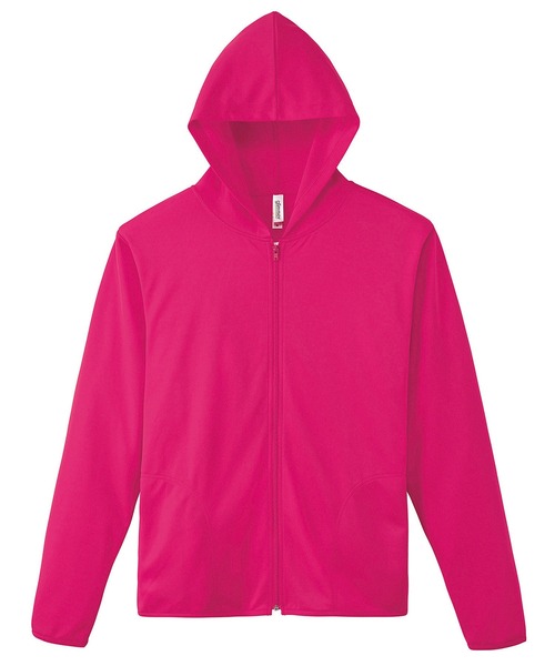 セール】吸水速乾！UVカット！【Printstar】mesh dry zip hoodie