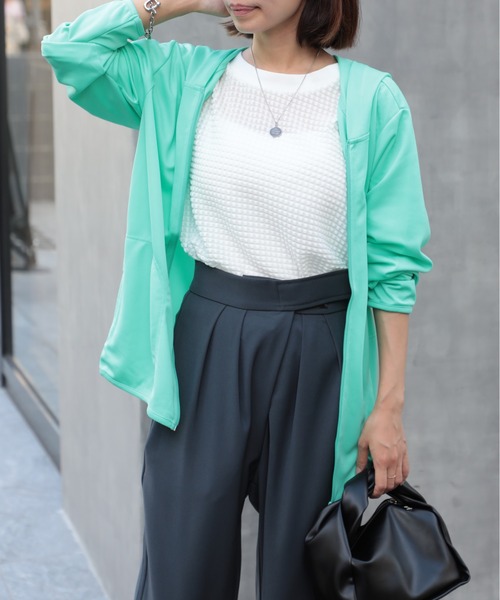 Printstar(プリントスター)の「ZOZO機能性パーカー売上1位! 【Printstar】mesh dry zip hoodie / メッシュドライジップパーカー 紫外線対策 UVカット(パーカー・レディース・ロイヤルブルー/ライトイエロー/ブラック/ミント/ホワイト/ネイビー/ダークグレー/レッド/ライトブルー/ライトピンク/オレンジ/フューシャピンク/ライトグリーン/ターコイズブルー・M/LL/L/3L/S)」の21枚目の写真