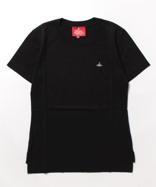 Vivienne Westwood(ヴィヴィアンウエストウッド)の「オーガニック天竺ワンポイントオーブクラシックTシャツ(Tシャツ/カットソー・レディース・ホワイト/ピンク/ブラック・MEDIUM/LARGE/SMALL)」の3枚目の写真