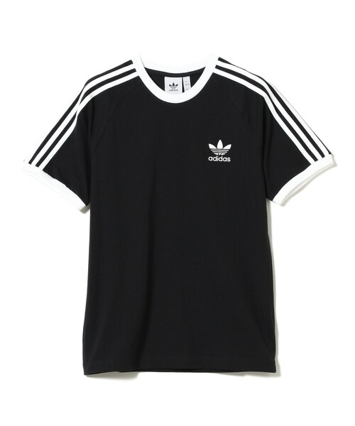 adidas（アディダス）の「adidas / アディカラー クラシックス スリーストライプス Tシャツ（Tシャツ/カットソー・メンズ・ブラック/ホワイト/インディゴブルー/ダークグリーン/ブルー系その他3・MEDIUM/X-LARGE/XX-LARGE/LARGE）」の7枚目の写真