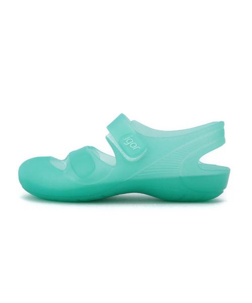 green label relaxing（グリーンレーベルリラクシング）の「igorサンダル 14cm～16cm ◆（サンダル・キッズ・ネイビー/ライトブルー/ピンク・14cm/16cm/15cm）」の5枚目の写真