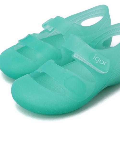 green label relaxing（グリーンレーベルリラクシング）の「igorサンダル 14cm～16cm ◆（サンダル・キッズ・ネイビー/ライトブルー/ピンク・14cm/16cm/15cm）」の8枚目の写真