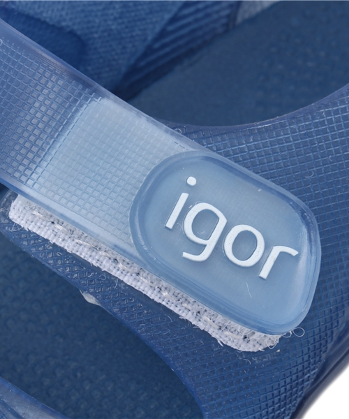 green label relaxing（グリーンレーベルリラクシング）の「igorサンダル 14cm～16cm ◆（サンダル・キッズ・ネイビー/ライトブルー/ピンク・14cm/16cm/15cm）」の11枚目の写真