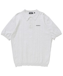 XLARGE | EMBROIDERED KNIT POLO SHIRT(ポロシャツ)