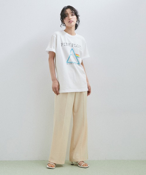 GOOD ROCK SPEED（グッドロックスピード）の「【GOOD ROCK SPEED】PINK FLOYD TEE（Tシャツ/カットソー・レディース・ブラック/ホワイト/ピンク・FREE）」の6枚目の写真