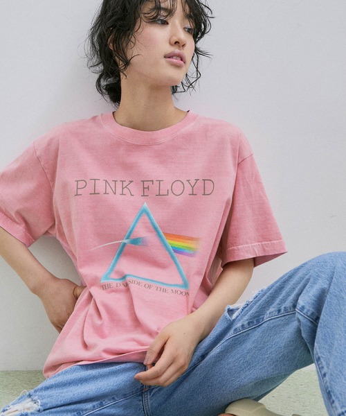 GOOD ROCK SPEED（グッドロックスピード）の「【GOOD ROCK SPEED】PINK FLOYD TEE（Tシャツ/カットソー・レディース・ブラック/ホワイト/ピンク・FREE）」の10枚目の写真