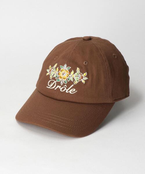 Drole De Monsieur(ドロール ド ムッシュ)の「<DROLE DE MONSIEUR> FLEURI CAP/キャップ(キャップ・メンズ・ダークブラウン・FREE)」の1枚目の写真