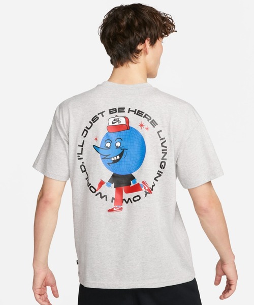 NIKE SB（ナイキエスビー）の「NIKE SB/ナイキエスビー グローブガイS/STシャツ バックプリントTシャツ/半袖Tシャツ FB8137-010/FB8137-050（Tシャツ/カットソー・メンズ・ブラック/グレー・M/2XL/L/XL）」の2枚目の写真