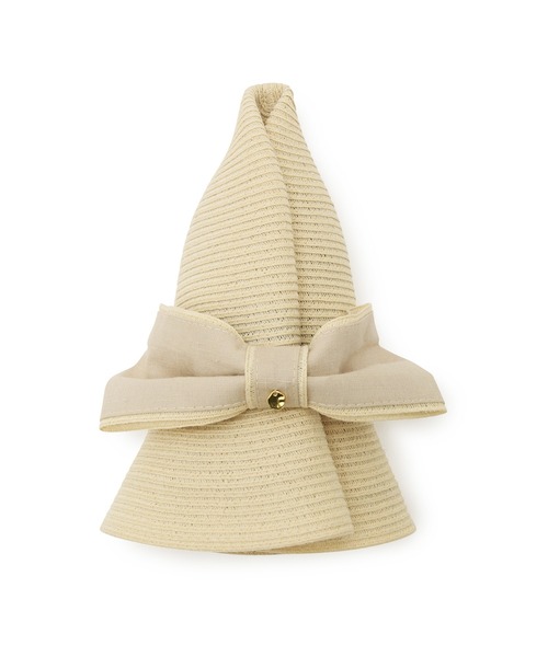 ROPE' PICNIC(ロペピクニック)の「UVカット・手洗いOK・折りたたみリボンハット(ハット・レディース・キナリ/ベージュ・FREE)」の11枚目の写真
