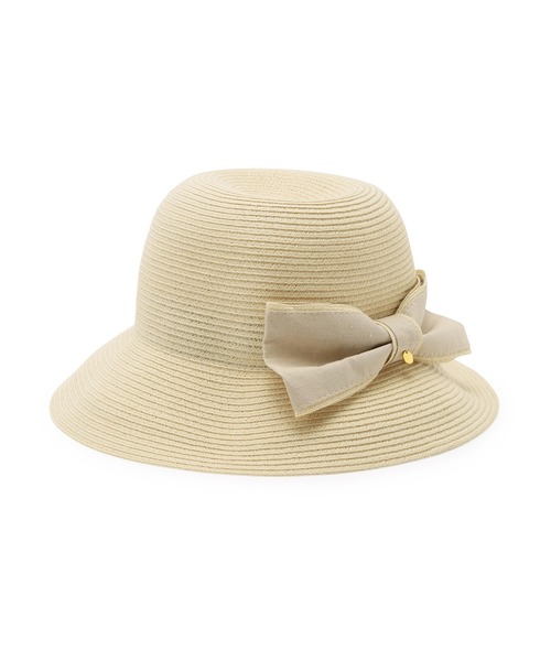 ROPE' PICNIC(ロペピクニック)の「UVカット・手洗いOK・折りたたみリボンハット(ハット・レディース・キナリ/ベージュ・FREE)」の8枚目の写真