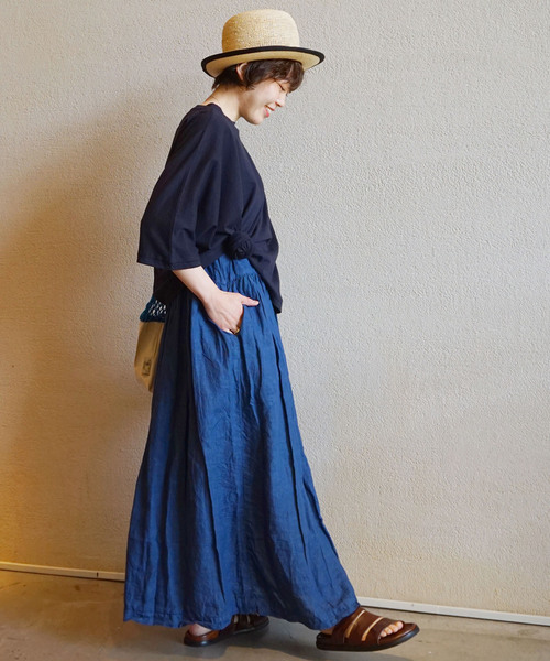 JOURNAL STANDARD LUXE（ジャーナルスタンダード　ラックス）の「オーガニックコットンプルオーバー（Tシャツ/カットソー・レディース・ホワイト/ブラック/ネイビー・FREE）」の17枚目の写真