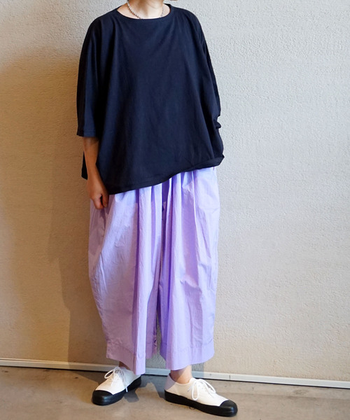 JOURNAL STANDARD LUXE（ジャーナルスタンダード　ラックス）の「オーガニックコットンプルオーバー（Tシャツ/カットソー・レディース・ホワイト/ブラック/ネイビー・FREE）」の19枚目の写真