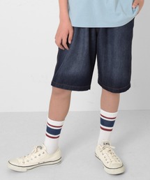 GLAZOS | 【接触冷感】デニム・ハーフパンツ(デニムパンツ)