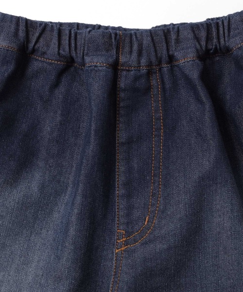 GLAZOS（グラソス）の「【接触冷感】デニム・ハーフパンツ（デニムパンツ・キッズ・ブルー/インディゴブルー・170cm/160cm/150cm/140cm）」の15枚目の写真