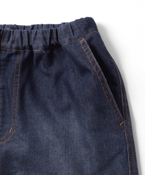 GLAZOS（グラソス）の「【接触冷感】デニム・ハーフパンツ（デニムパンツ・キッズ・ブルー/インディゴブルー・170cm/160cm/150cm/140cm）」の18枚目の写真
