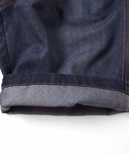 GLAZOS（グラソス）の「【接触冷感】デニム・ハーフパンツ（デニムパンツ・キッズ・ブルー/インディゴブルー・170cm/160cm/150cm/140cm）」の11枚目の写真